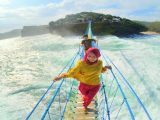 Jembatan Gantung Harga Tiket Masuk Pantai Timang Gunung Kidul Jogjakarta