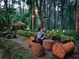 Kafe outdour Omah Akar ledok Ombo Malang Jawa Timur