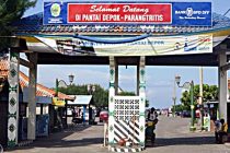 Lokasi Gapura Masuk Pantai Depok Bantul Yogyakarta