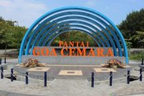 Spot Foto Monumen Pantai Gowa Cemara di Bantul Jogja