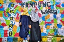 Spot Foto Wisata Kampung Warna di Purbalingga